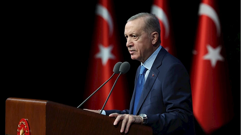 Cumhurbaşkanı Erdoğan: Filistin halkının özgür bir geleceğe kavuşması için tüm imkanlarımızla sahada olmayı sürdüreceğiz