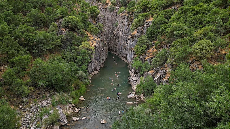 Masiro Kanyonu serin ve temiz havasıyla doğaseverlere 