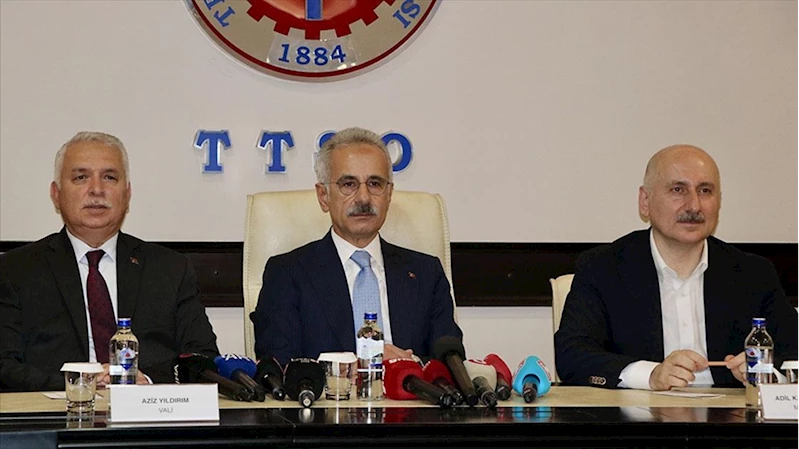 Ulaştırma ve Altyapı Bakanı Uraloğlu: Türkiye