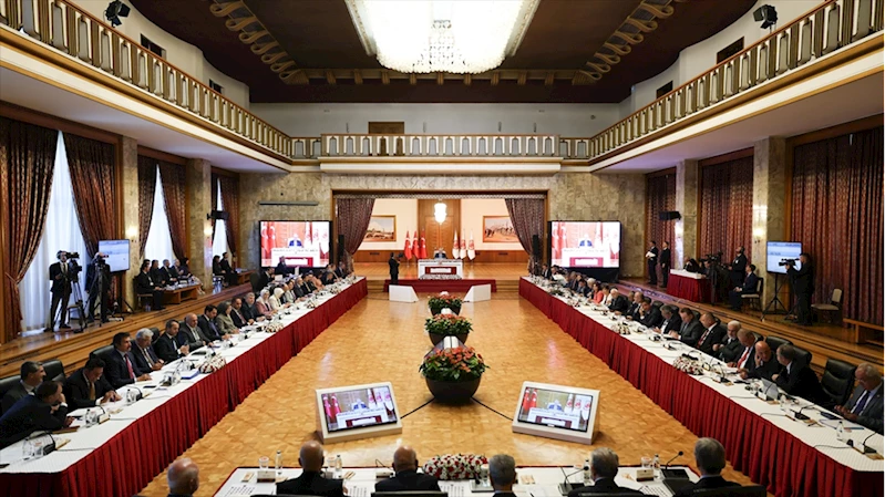 Milli Dayanışma, Kardeşlik ve Demokrasi Komisyonu, TBMM Başkanı Kurtulmuş başkanlığında toplandı