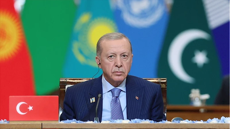 Cumhurbaşkanı Erdoğan, Şanghay İşbirliği Örgütü 25. Devlet ve Hükümet Başkanları Zirvesi