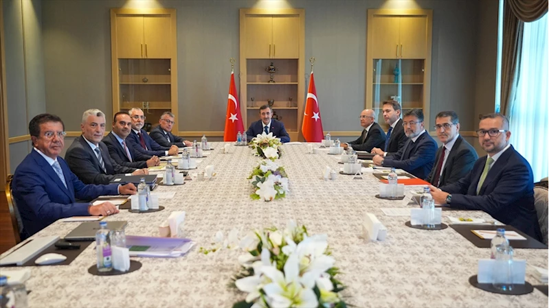 Ekonomi Koordinasyon Kurulu, Cumhurbaşkanı Yardımcısı Yılmaz başkanlığında toplandı