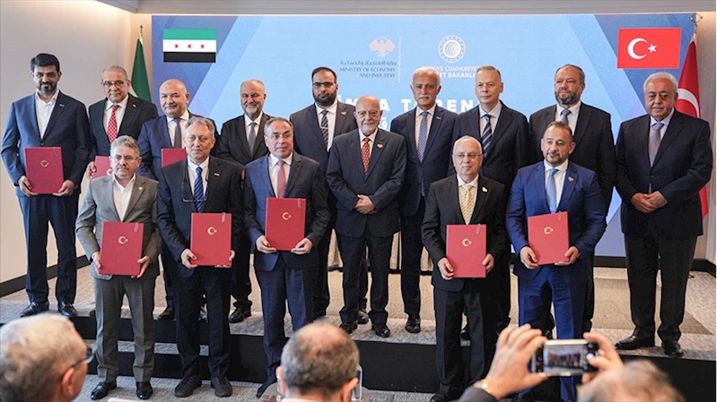 Türkiye-Suriye yuvarlak masa toplantısı kapsamında mutabakat zaptları imza töreni yapıldı