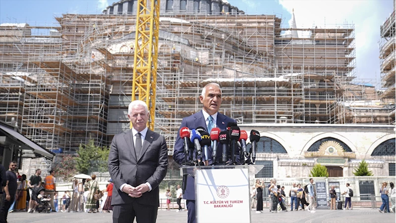 Bakan Ersoy, Ayasofya