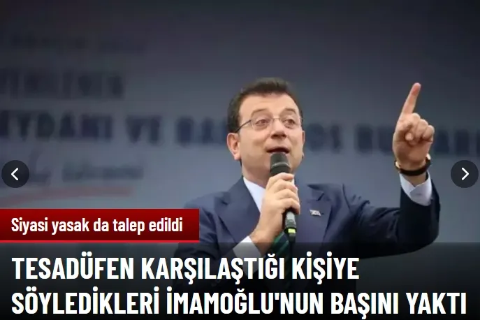 Bu sözler İmamoğlu