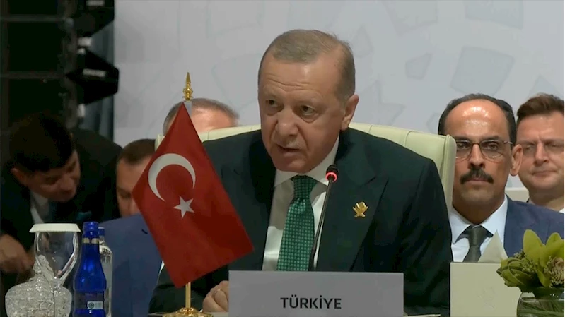 Cumhurbaşkanı Erdoğan: Diplomatik gayretlerimizi İsrail