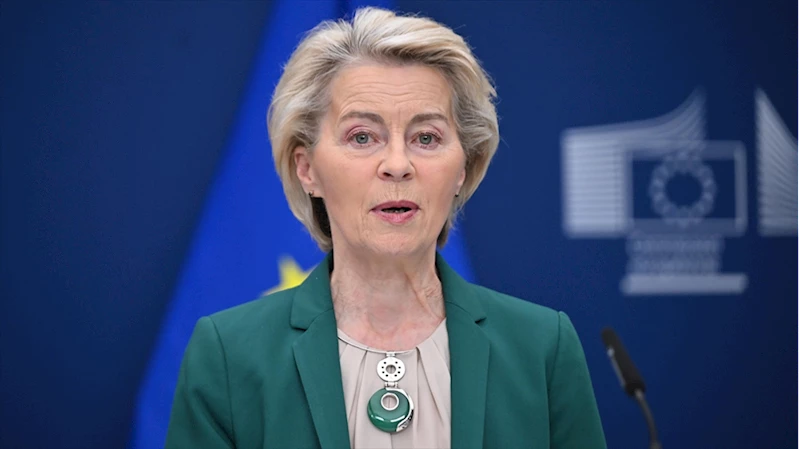 Flightradar24 verilerine göre, von der Leyen