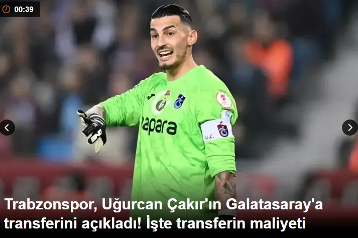 Trabzonspor, Uğurcan Çakır