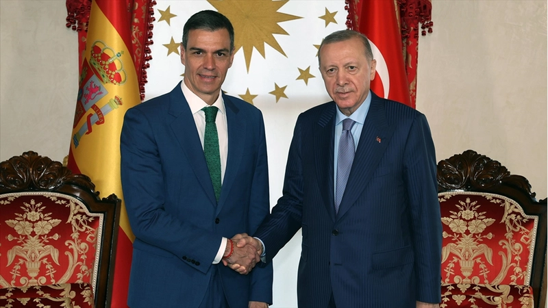 Cumhurbaşkanı Erdoğan, İspanya Başbakanı Sanchez