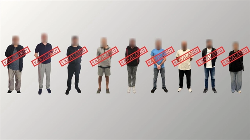 Kırmızı bültenle uluslararası seviyede aranan 9 suçlu Türkiye