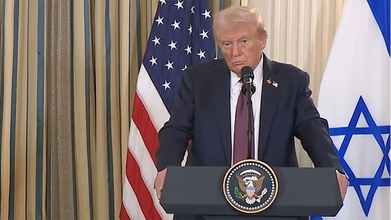 ABD Başkanı Trump, 20 maddelik Gazze planını Netanyahu ile açıkladı