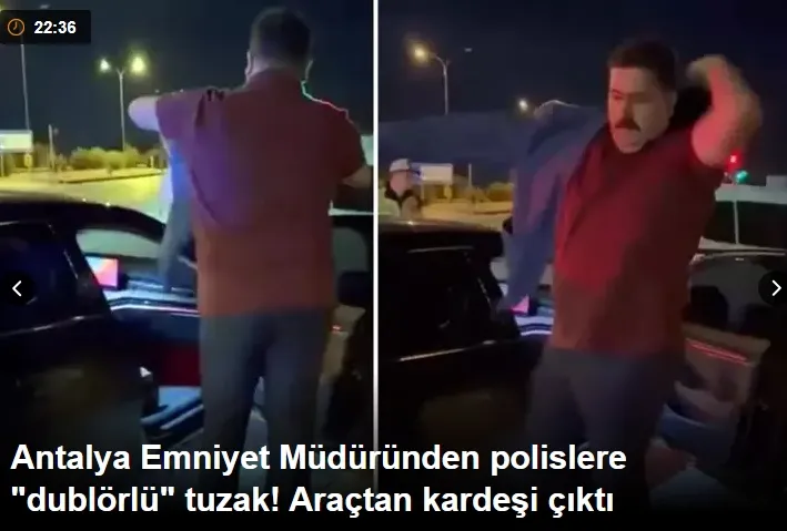 Antalya Emniyet Müdüründen polislere 