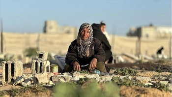 Gazze’de bayram değil hüzün hakim: Ramazan Bayramı mezar başında karşılandı